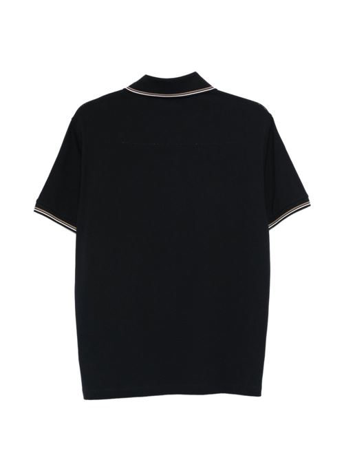 Polo uomo Emporio Armani blu con logo EMPORIO ARMANI | EM004606AF23090UB118